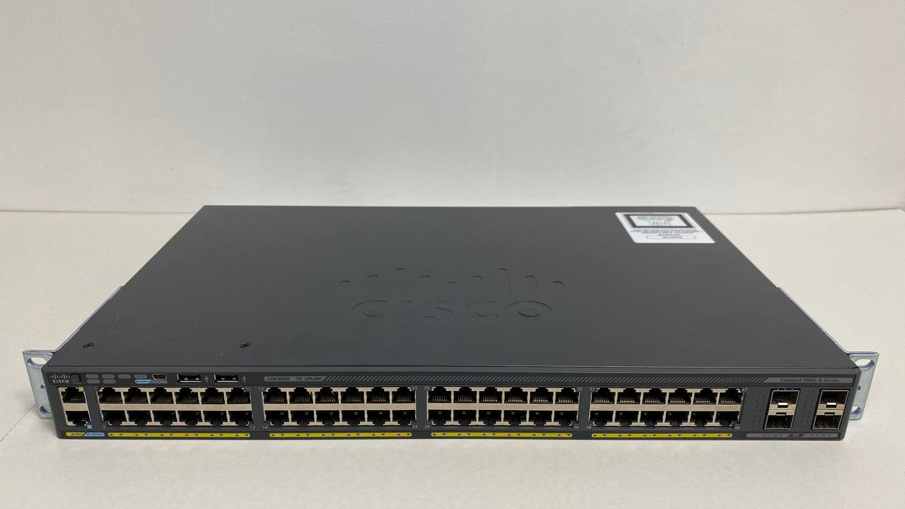 CISCO Catalyst 2960G-48TC-L インテリジェント ギガビットイーサネット スイッチ WS-C2960G-48TC-L Cisco Catalyst 2960G 48 Port Switch - WS-C2960G-48TC-L