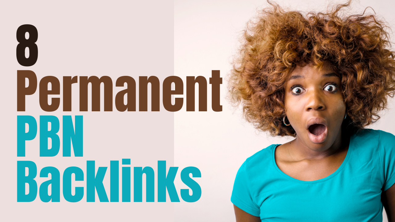 Create 8 Permanent PBN Backlinks Posts- SEO Rank High