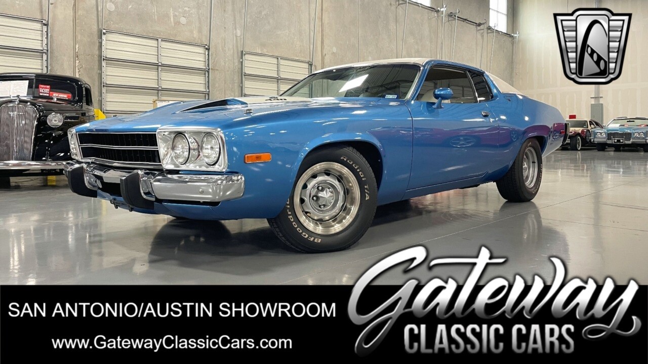 Blue 1973 Plymouth Road Runner  440 ci V8 Automatic Available Now!