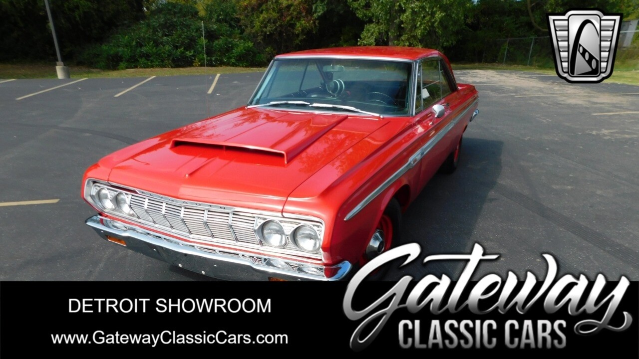 Red 1964 Plymouth Sport Fury  440 V8 727 Automatic Available Now!