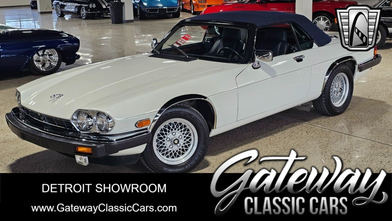 White 1990 Jaguar XJS  5.3 Liter V12 Automatic Available Now!