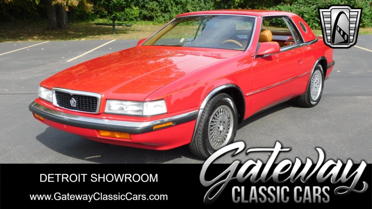 Red 1989 Chrysler TC  2.2L I4 Turbo Automatic Available Now!