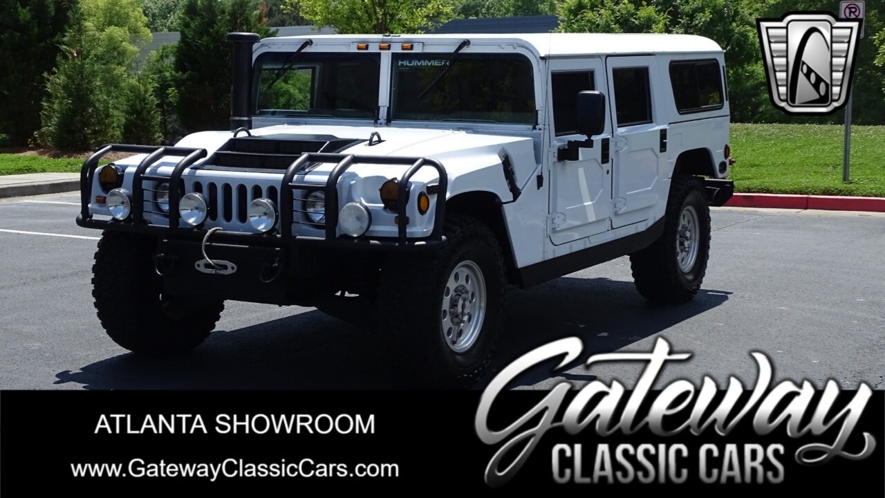 White 1996 Hummer H1  6.5L 8 F Diesel Automatic Available Now!