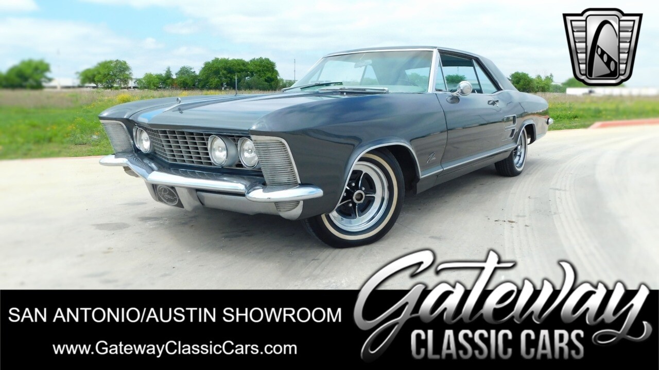 Gray 1964 Buick Riviera  401 Nailhead V8 TH400 Automatic Available Now!