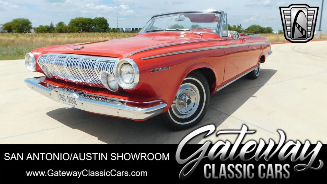 Red 1963 Dodge Polara  V8 Automatic Available Now!