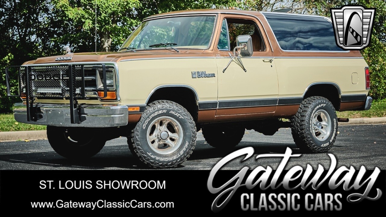 Brown 1986 Dodge Ramcharger  360CID V8 Automatic Available Now!