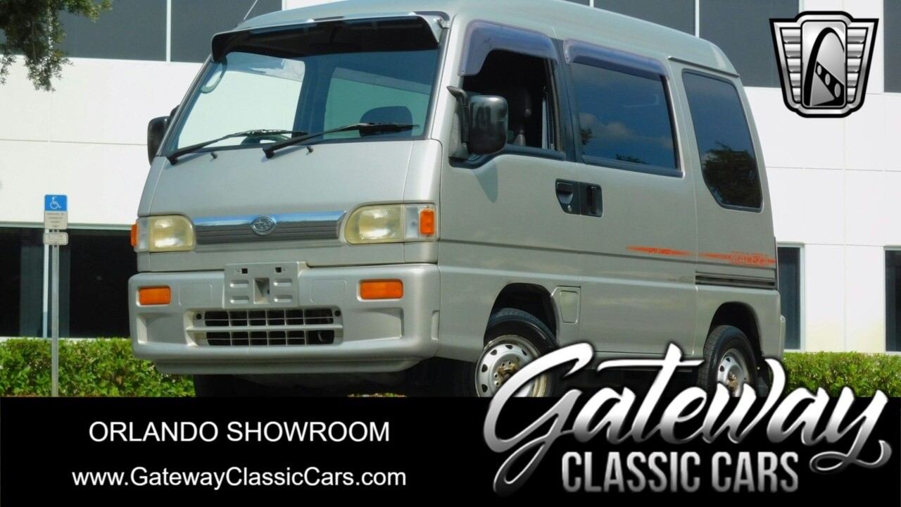 Gray 1998 Subaru Sambar  Supercharged Inline- 4 Cylinder 5-Speed Manual Availabl