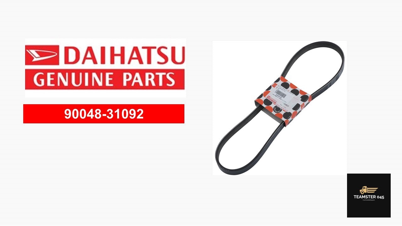 DAIHATSU 90048-31092 Fan & Alternator V-Belt Atrai & Hijet