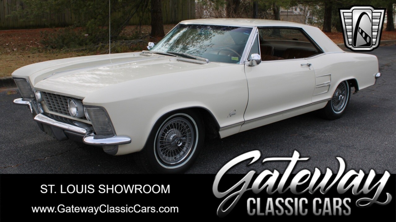 White 1963 Buick Riviera  401CID Nailhead V8 Automatic Available Now!