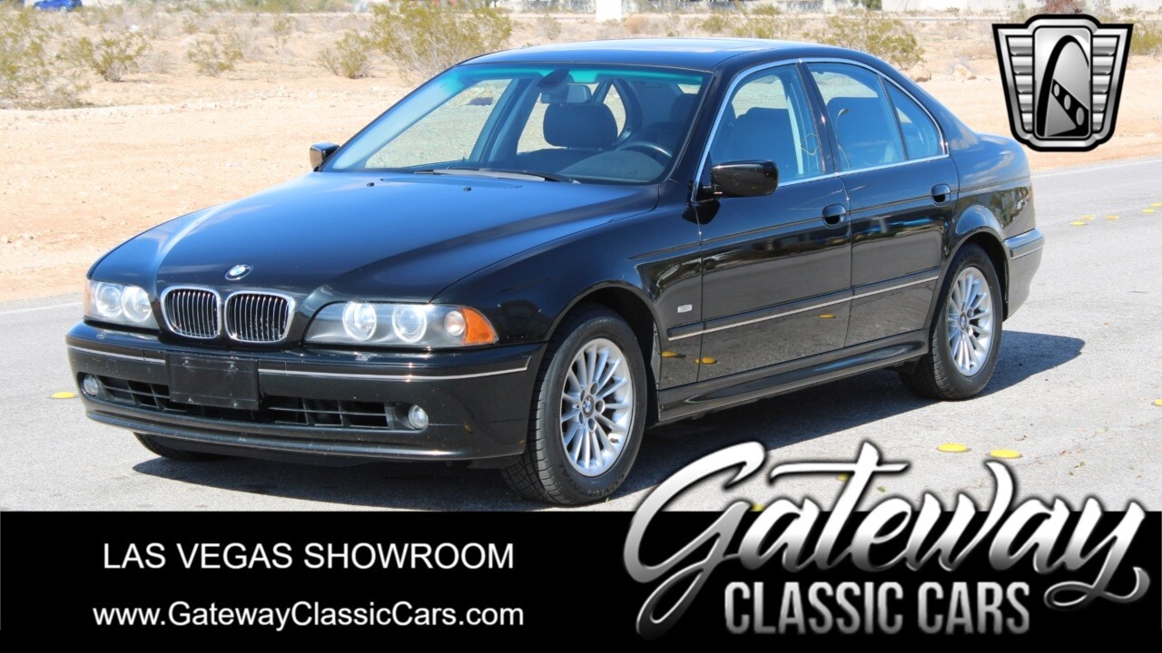 Black 2003 BMW 5 Series  4.4 liter V8 Automatic Available Now!