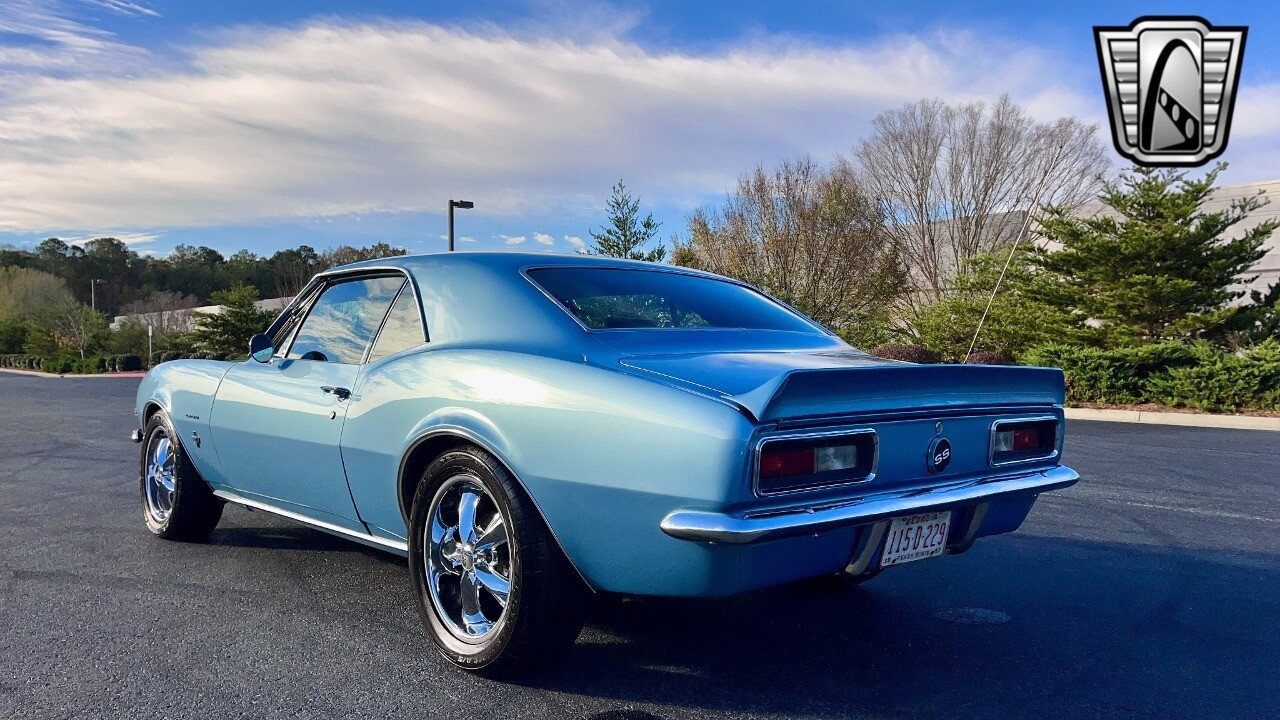 Nantucket Blue 1967 Chevrolet Camaro 406 Cubic Inch V8 200r4