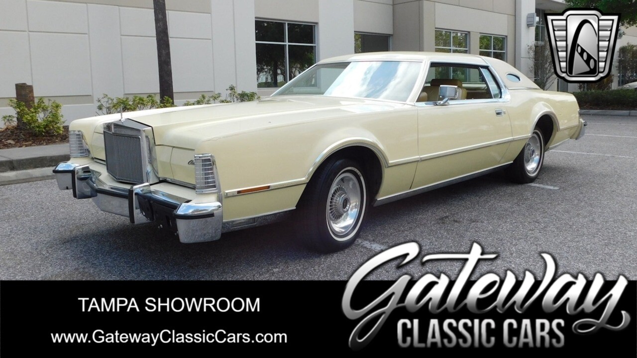 Cream 1976 Lincoln Mark IV  460-4V V8 C-6 Automatic Available Now!