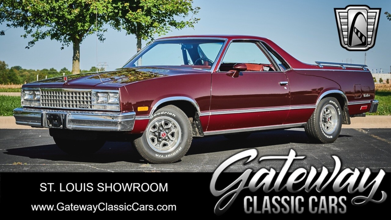 Maroon 1984 GMC Caballero  V8 Automatic Available Now!