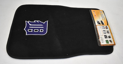 Detroit Tigers 2 Piece Embroidered Car Mats Black 18'' x 27'' By Fanmats 10750