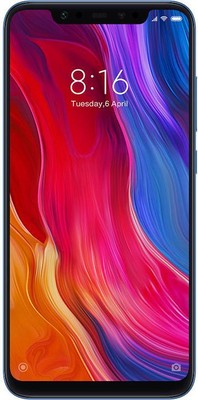 XIAOMI MI 8 6+128GB 6.21" BLUE DUAL SIM EU GLOBAL VERSION