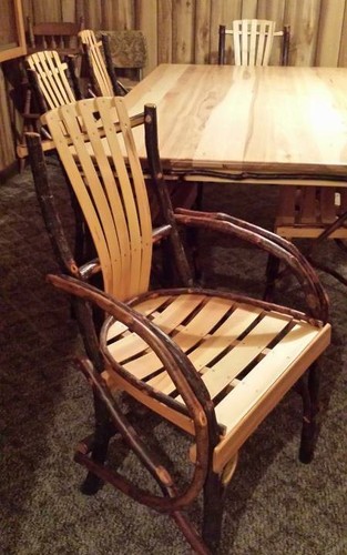 Vintage Primitive Rustic Painted rattan Occasional Hall Table rattan set