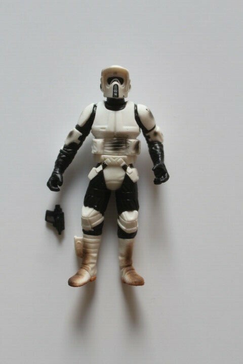 Imperial Biker scout /"ROTJ/" clean Variant Star Wars power of the Jedi Hasbro