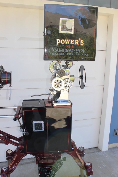 POWERS CAMERAGRAPH 6B SILENT MOVIE THEATER  PROJECTOR *1906 * RESTORED