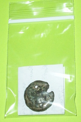 Scythian King Akrosa 180 BC authentic ancient GREEK COIN jugate heads corn good