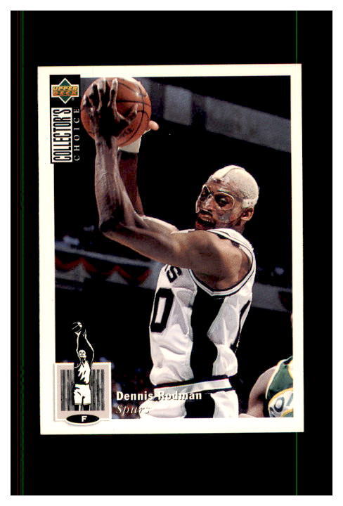 1995-96 UPPER DECK DENNIS RODMAN CARD#10 SPURS | eBay