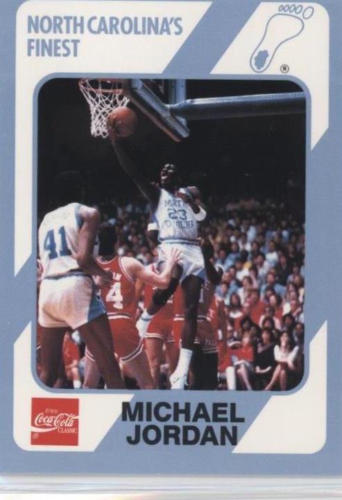 Colección Colegiata 1989-90/Coca-Cola North Carolina's Finest - Michael Jordan #14