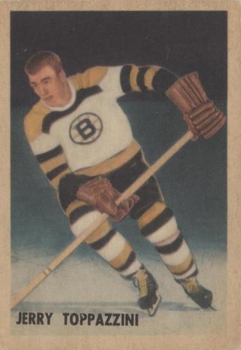 1953-54 Parkhurst - Jerry Toppazzini #98