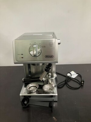 De'Longhi Bar Pump Espresso and Cappuccino Machine, 15'', Stainless Steel ECP3630