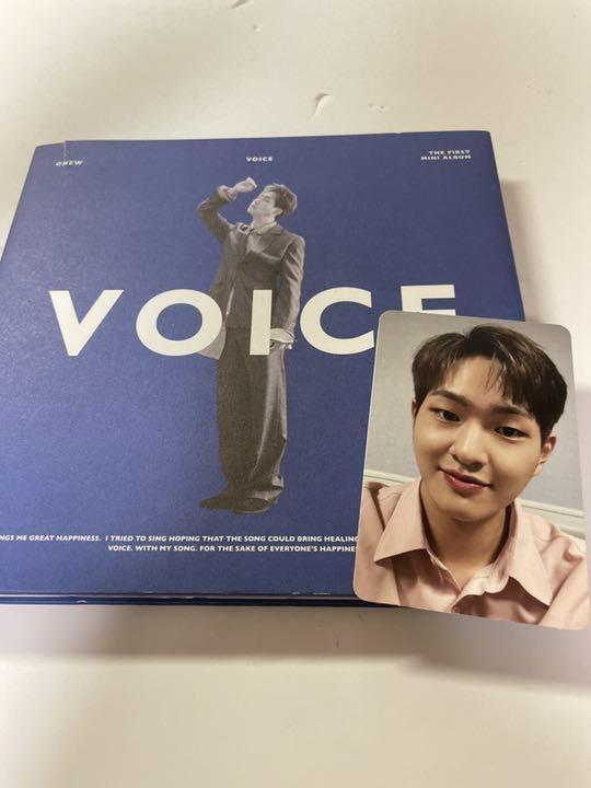 SHINee ONEW ソロアルバム VOICE 白ver SHINee ONEW VOICE White