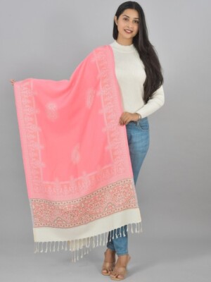 Winter Paisley Pure Handmade Cashmere Pashmina Shawl Long Large Wool Wrap Shawl