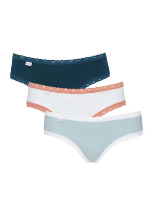 Sloggi 24/7 Weekend 3x Hipster Knickers Lycra Freefit 3 Pack