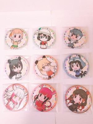Kemono Friends Button Badge Raffle Japan Anime