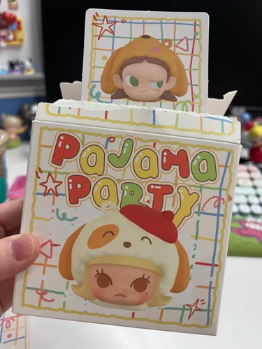 POPMART popbean パジャマ まとめ売り セミコンプ POP BEAN パジャマパーティー イヤホンケース【ピース】 - POP