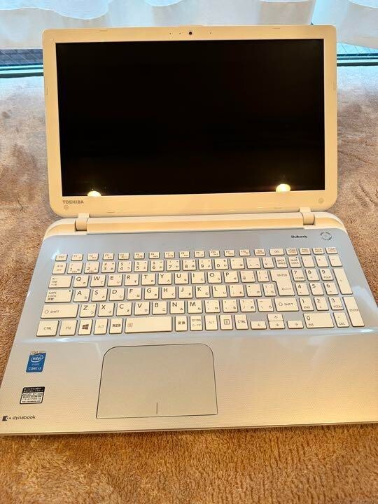 【1078】東芝dynabook T350/56BB i5 XP office Windows10+office 大容量HDD750GB 東芝Dynabook T350/56BB 高