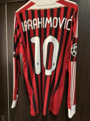 美品未使用　ACミラン Ibrahimović 11    ユニフォーム AC Milan Zlatan Ibrahimovic #11 Jersey UEFA Champions League