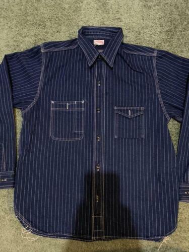 The Real McCoy's Double Diamond Wabash Striped Work Shirt The Real McCoy's Double Diamond Wabash Striped Work Shirt