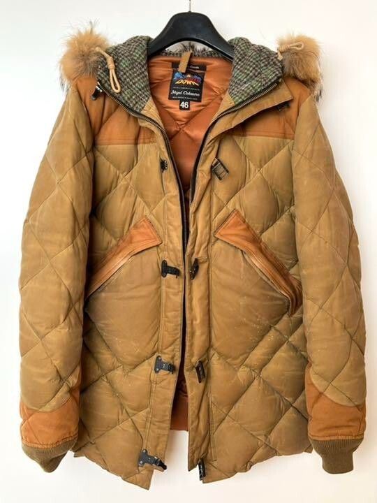 ジャケット・アウター Nigel Cabourn FARMER COAT HEAVY COTTON 8 Down parka from Nigel Cabourn: How great things age