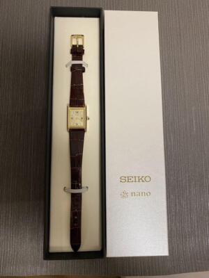Pre-owned Seiko Selection Watch Nano Universe Collaboration Sseh002 Dark Brown Analog