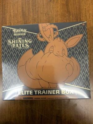 Pokemon Card Shining Fates Elite Trainer Box Shrink wraped