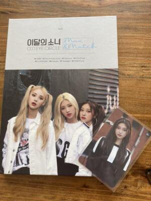 LOONA　ODD EYE CIRCLE　Mix & Match　未開封品 Used LOONA ODD EYE CIRCLE MIX And MATCH CD And Photo Book