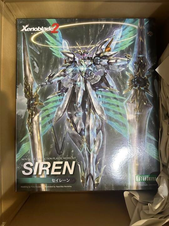 Xenoblade Chronicles 2 Siren Plastic Model Kit Figure Japan