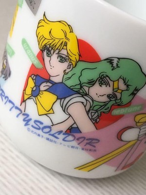 Sailor Moon Mug Uranus Neptune Mars Jupiter Mercury Venus Tuxedo Mask Ceramic