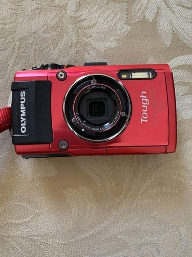 OLYMPUS TG-4 Tough Red Digital Camera STYLUS Waterproof Wi