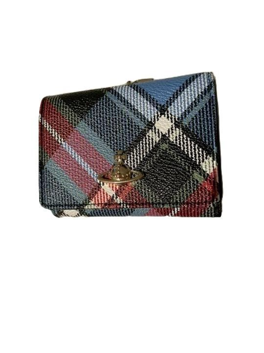 Vivienne Westwood Wallet Check Multicolor Shipped from Japan
