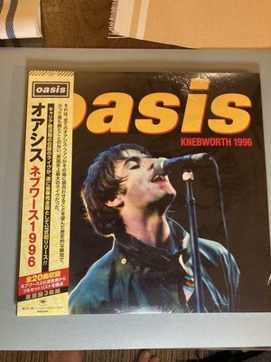 OASIS Knebworth 1996 Live12'' Triple Limited 3LP Japanese Obi 2021 Vinyl Record 