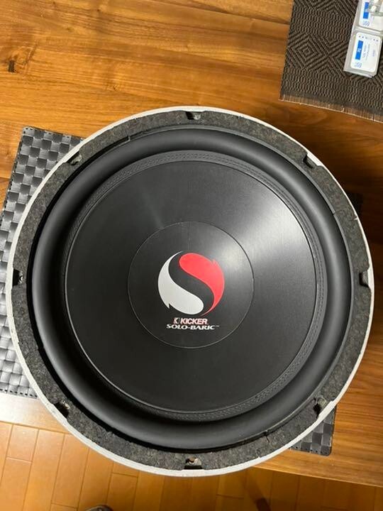 KICKER L5 12インチウーファー 4Ω ソロバリック(ジャンク Kicker Solo-Baric L5 S12L5 12