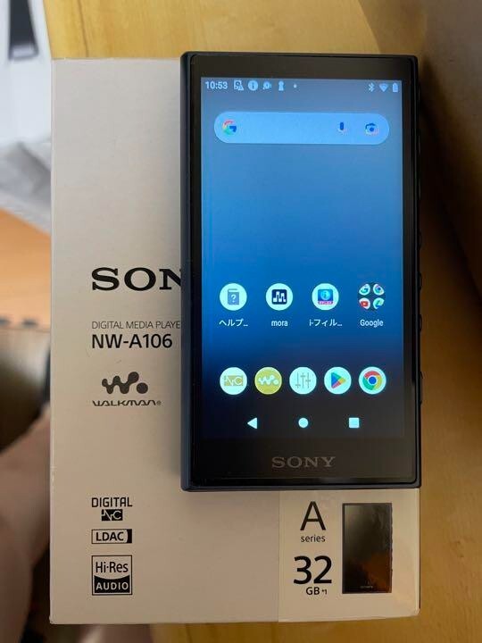 WALKMAN - Sony  Walkman  NW–A106  32GB SONY Walkman 32GB A Series NW-A106 L Blue Good condition | eBay