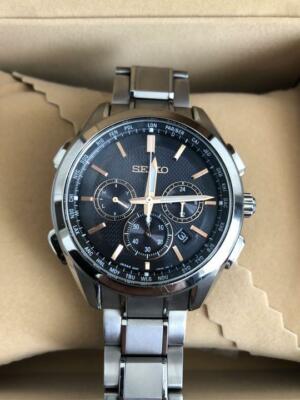 SEIKO セイコー BRIGHTZ ブライツ　SAGA199 Seiko Brightz SAGA199 Chronograph Titanium World Time Solar