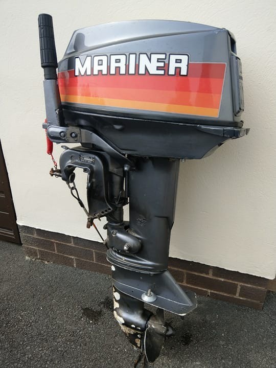 Mariner 20 Hp 2 Stroke Short Shaft Outboard Engine (Fully Serviced