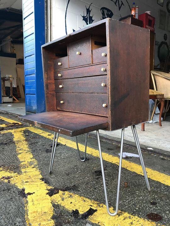 ANTIQUE BESPOKE TOOL UNIT ANTIQUE VINTAGE RETRO in