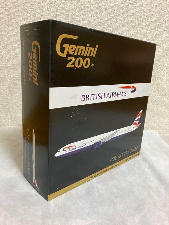 [Gemini] 1/200 ブリティッシュ・エアウェイズ B777-300ER Gemini200 【お取り寄せ】777-300ER ブリティッシュ